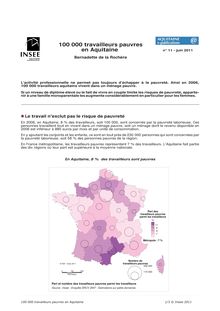 100 000 travailleurs pauvres en Aquitaine 