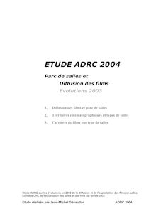 ETUDE ADRC 2004