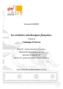 Les écritoires néoclassiques françaises Volume II