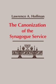 Canonization of the Synagogue Service, The