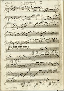 Partition parties, Symphony en F major, F, Gossec, François Joseph