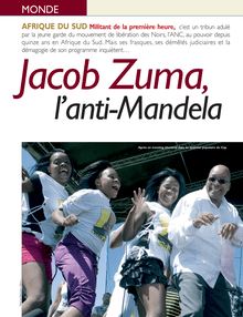 "Jacob Zuma, l anti Mandela", article publié dans "le Nouvel Observateur" du 23 avril 2009