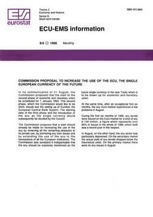 ECU-EMS information. 8/9 1990 Monthly
