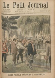 LE PETIT JOURNAL SUPPLEMENT ILLUSTRE  N° 578 du 15 décembre 1901