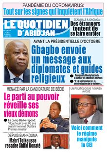 Le Quotidien d’Abidjan n°2874 - du Mercredi 01 juillet 2020