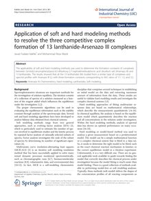 Application of soft and hard modeling methods to resolve the three competitive complex formation of 13 lanthanide-Arsenazo III complexes