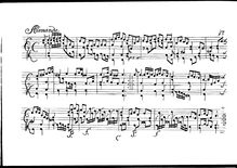 Partition ,  en C major,  pour Solo violon, Westhoff, Johann Paul von