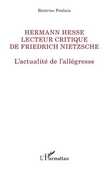 Hermann Hesse lecteur de Friedrich Nietzsche