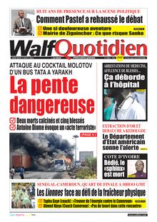 Walf Quotidien n° 9402 - Du mercredi 2 AOUT 2023