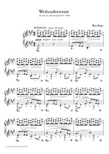 Partition No.9 - Weihnachtstraum (alternative scan), Aus der Jugendzeit, Op.17
