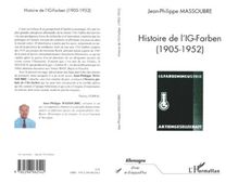 HISTOIRE DE L IG-FARBEN 1905-1952