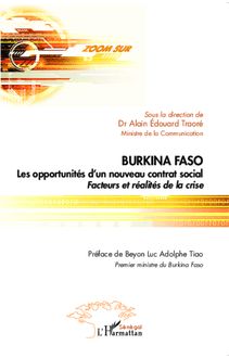 Burkina Faso Les opportunités d un nouveau contrat social