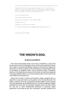 The Widow s Dog