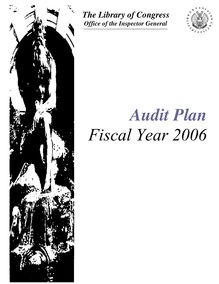 Audit Plan, Fiscal Year 2006