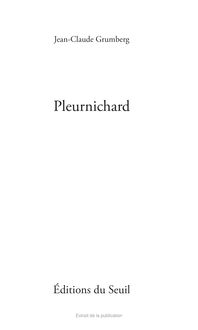 Pleurnichard