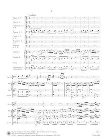 Partition , Andante, Symphony No.101 en D major “pour Clock”, Sinfonia No.101 “Die Uhr”