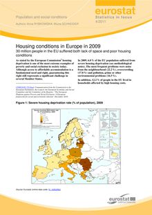 Housing conditions in Europe in 2009