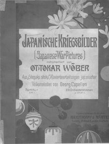 Partition complète, Japanische Kriegsbilder, Japanese War Pictures