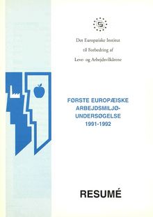 Første Europæiske Arbejdsmiljø-undersøgelse 1991-1992