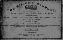 Partition complète, pour Missouri Harmony, ou a Choice Collection of Psalm Tunes, hymnes, et hymnes, selected from pour most eminent authors et well adapted to all Christian Churches, singing schools, et private societies. Together avec an Introduction to grounds of music, pour rudiments of music, et plain rules pour beginners.