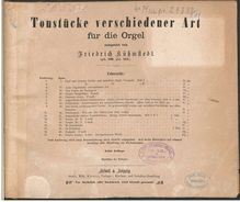 Partition complète, from a Collection of pour compositeur s orgue travaux, Augenblicke tiefern Gemüthslebens, Set II, Op.37