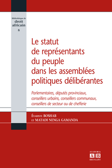 Le statut de représentants du peuple dans les assemblées politiques délibérantes