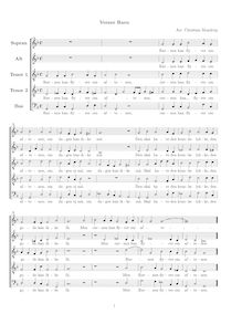 Partition complète (SATTB chœur), Verner Ravn, Folk Songs, Danish