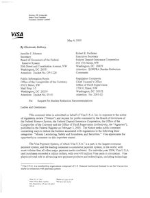 Public Comment, EGRPRA, VISA U.S.A., Inc.