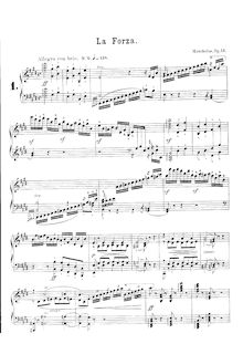 Partition complète, 3 Allegri di Barvura, Op.51, Allegri di Bravura caratterizzando la Forza, la Leggerezza ed il Capriccio, calcolati per lo Studio delle più grandi difficoltà di Pianoforte