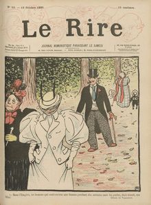 LE RIRE  numéro 50 du 19 octobre 1895