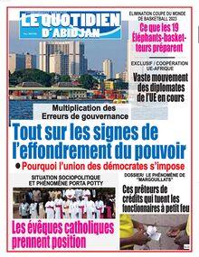 Le Quotidien d’Abidjan n°4127 - du jeudi 19 mai 2022