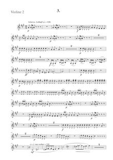 Partition violon 2, Piano quintette No.1, Klavierquintett Nr.1 h-moll par Albin Fries