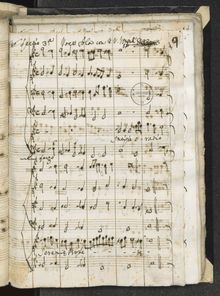 Partition complète, Lamentazione per il Venerdi Santo Lectio 3 1686
