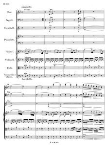 Partition , Larghetto, Tempo di Menuetto, Piano Concerto No.11, F major