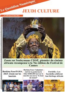 Le Quotidien Numérique d’Afrique N° 2199 - du jeudi 25 mai 2023