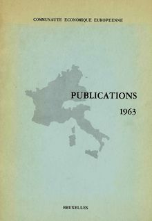 Publications 1963