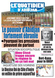 Le Quotidien d’Abidjan n°2886 - Du vendredi 17 juillet 2020