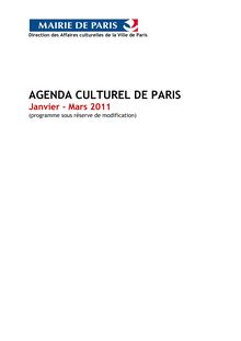 Agenda_culturel_Ville de Paris_janvier-mars2011