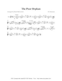 Partition violoncelle II (viole de gambe), Album für die Jugend par Robert Schumann