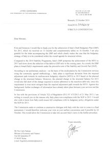 Exclusif : La lettre de JYRKI KATAINEN à Bruxelles