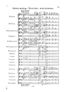 Partition Act III, Lohengrin, Composer par Composer