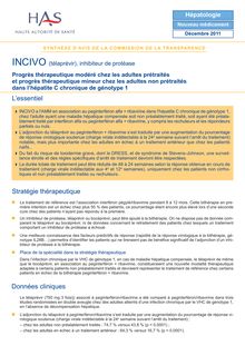 INCIVO - Synthèse d avis INCIVO - CT11500