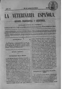 La veterinaria española, n. 189 (1862)