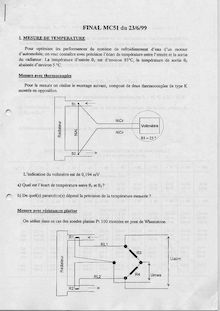 Capteur, métrologie 1999 Génie Mécanique et Conception Université de Technologie de Belfort Montbéliard