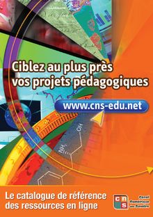 Le catalogue du Canal numerique des savoirs CNS