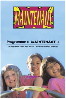 Programme « MAINTENANT »