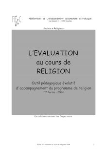 L évaluation au cours de religion 12-04-05dern. vers. 