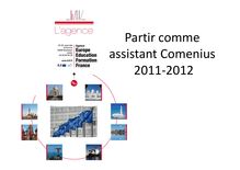 Partir comme assistant Comenius 2011-2012