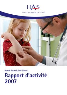Haute autorité de santé - Rapport d activité 2007
