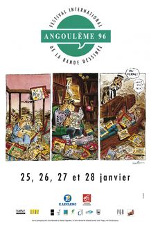 Affiche Festival de la BD Angoulême - 1996